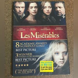 Les Miserables Preowned Movie